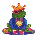 Frog Prince Clock